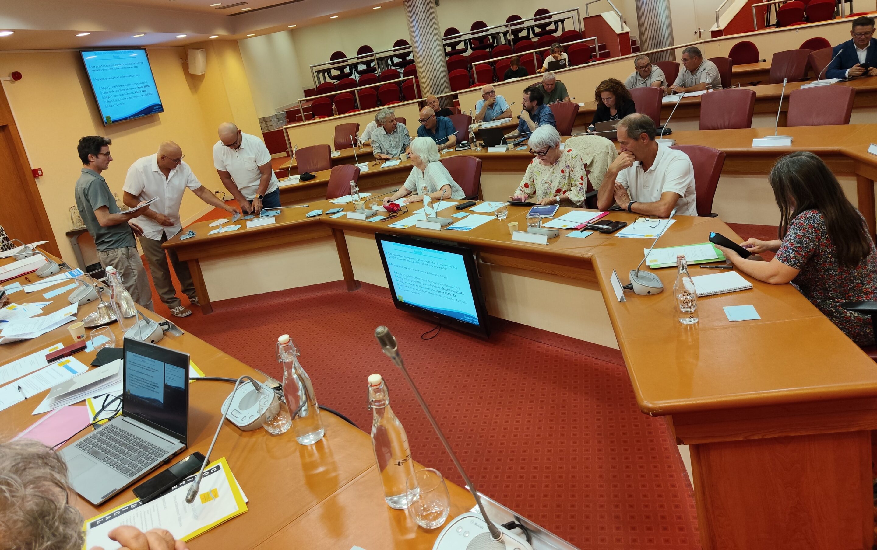 Renouvellement des Vice-présidences du Syndicat Mixte des nappes souterraines
